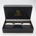 Box calza lunga cotone Filo di Scozia con polsino inglese - GIALLO DESERTO