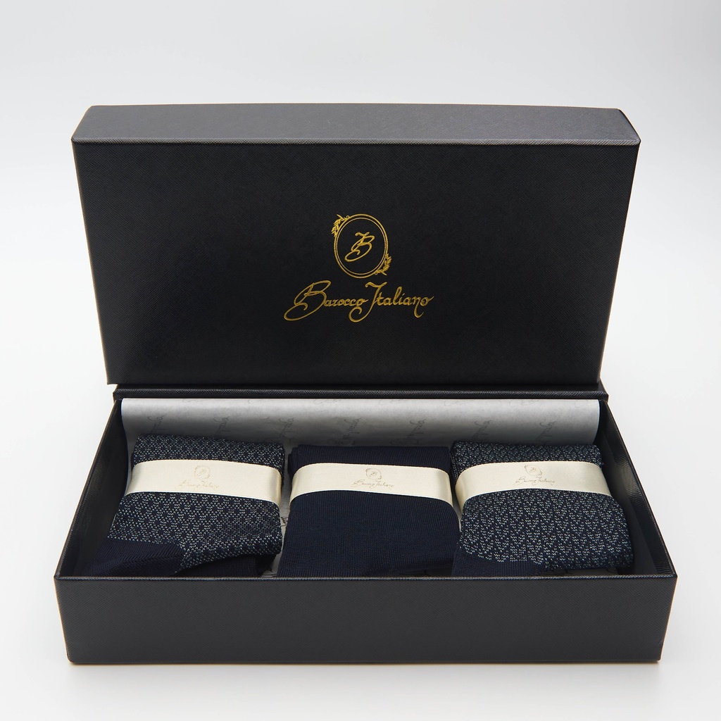 Box calza lunga cotone Filo di Scozia con polsino inglese - VERDE CHIARO MENTA