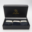 Box calza lunga cotone Filo di Scozia con polsino inglese - VERDE CHIARO MENTA