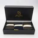 Box calza lunga cotone Filo di Scozia con polsino inglese - GIALLO SOLE