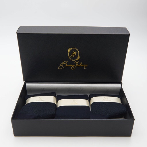 Box calza lunga cotone Filo di Scozia con polsino inglese - VERDE SCURO LARICE