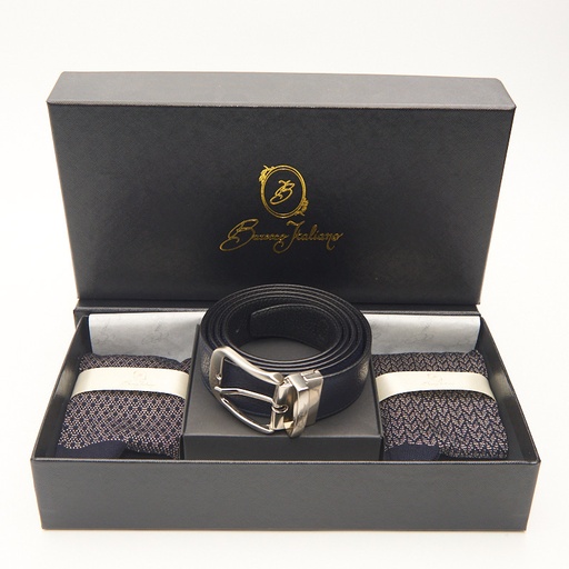 Box calza lunga cotone Filo di Scozia con polsino inglese e Cintura in morbida pelle - GIALLO DESERTO